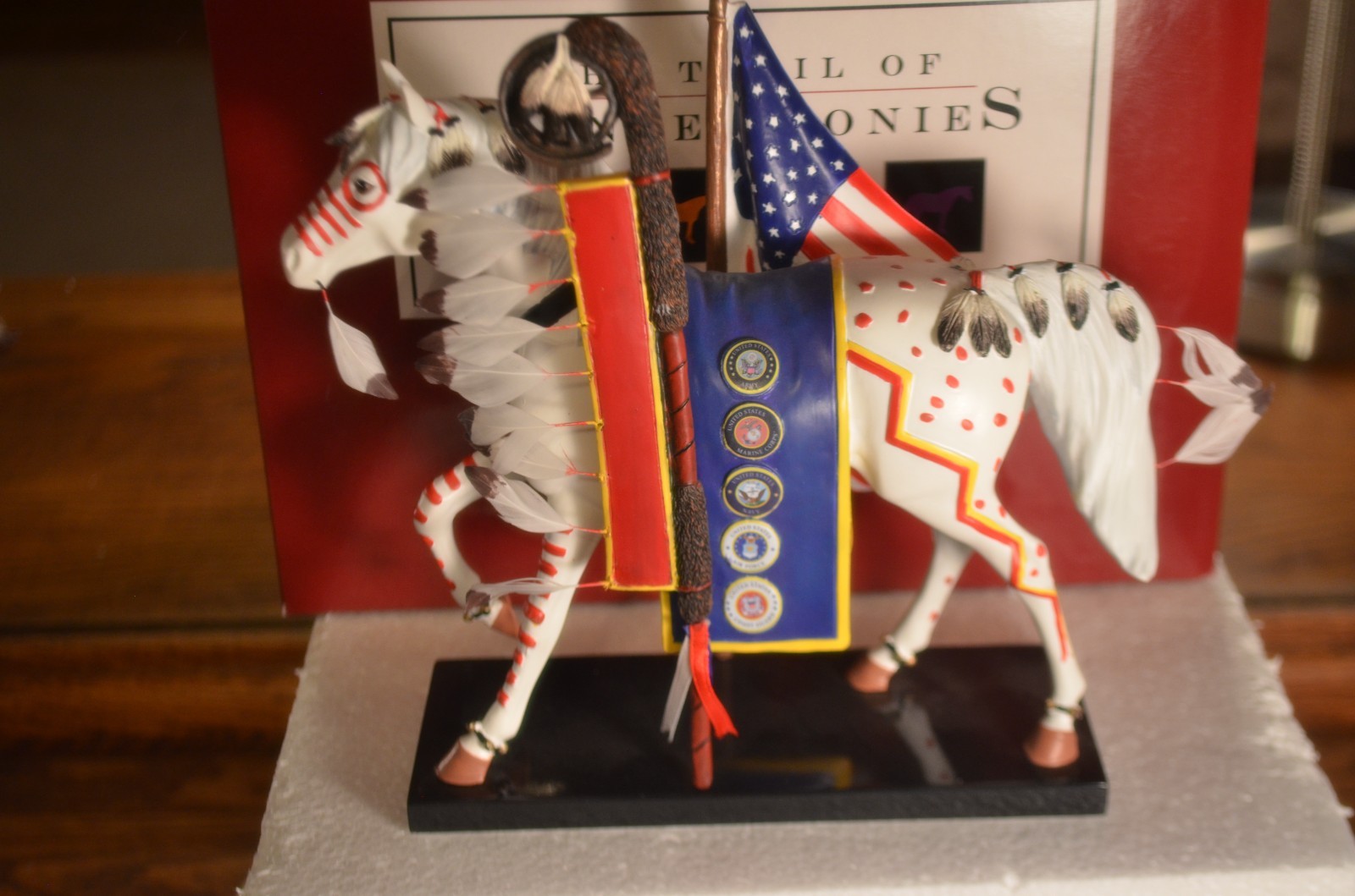 Trail of Painted Ponies TRAIL OF HONOR #12267  LOW 1E/0251 - SIGNED New in Box