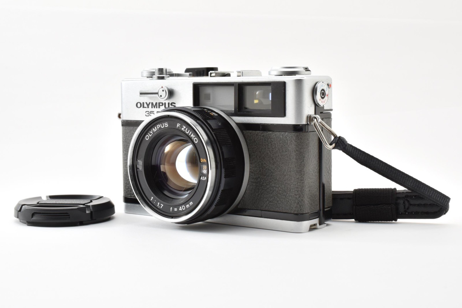 All Works N MINT Gray OLYMPUS 35 DC Rangefinder Film Camera 40/1.7 Japan  #776