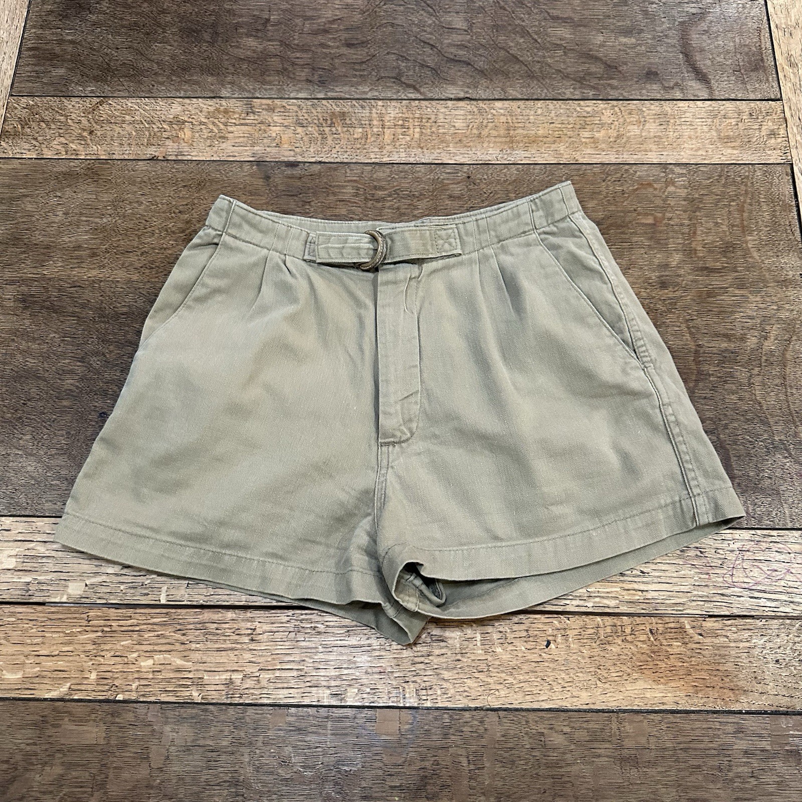 70’s 80’s Banana Republic Mill Valley Safari Women’s Shorts Pleated Shorts 8 USA