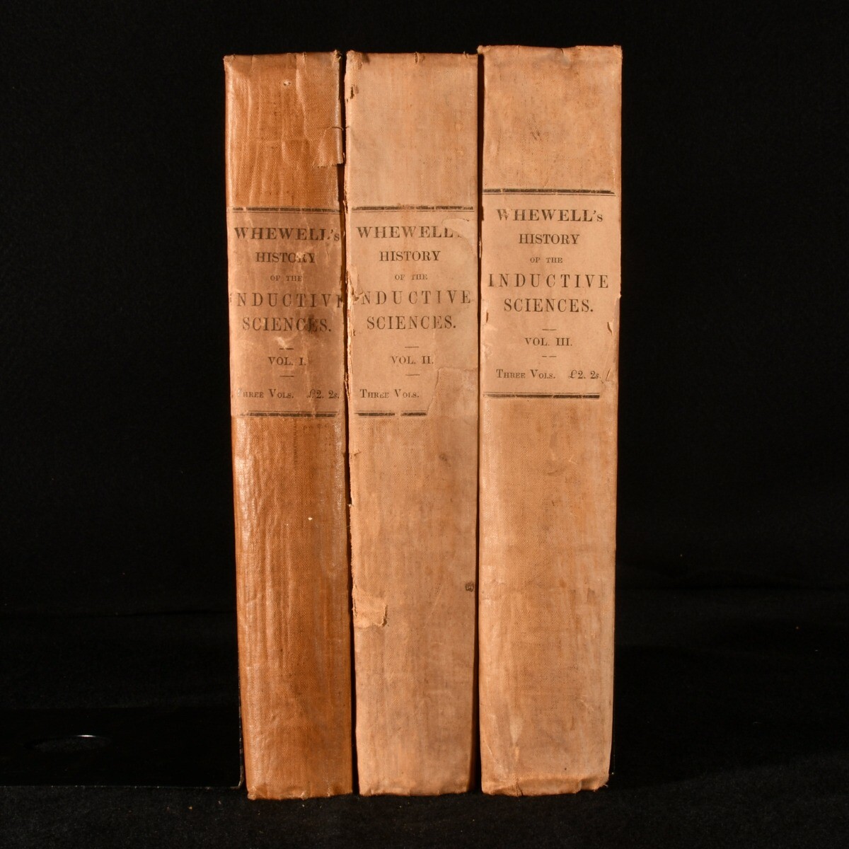 1837 3vol History Of The Inductive Sciences From The Earliest To The Present ...