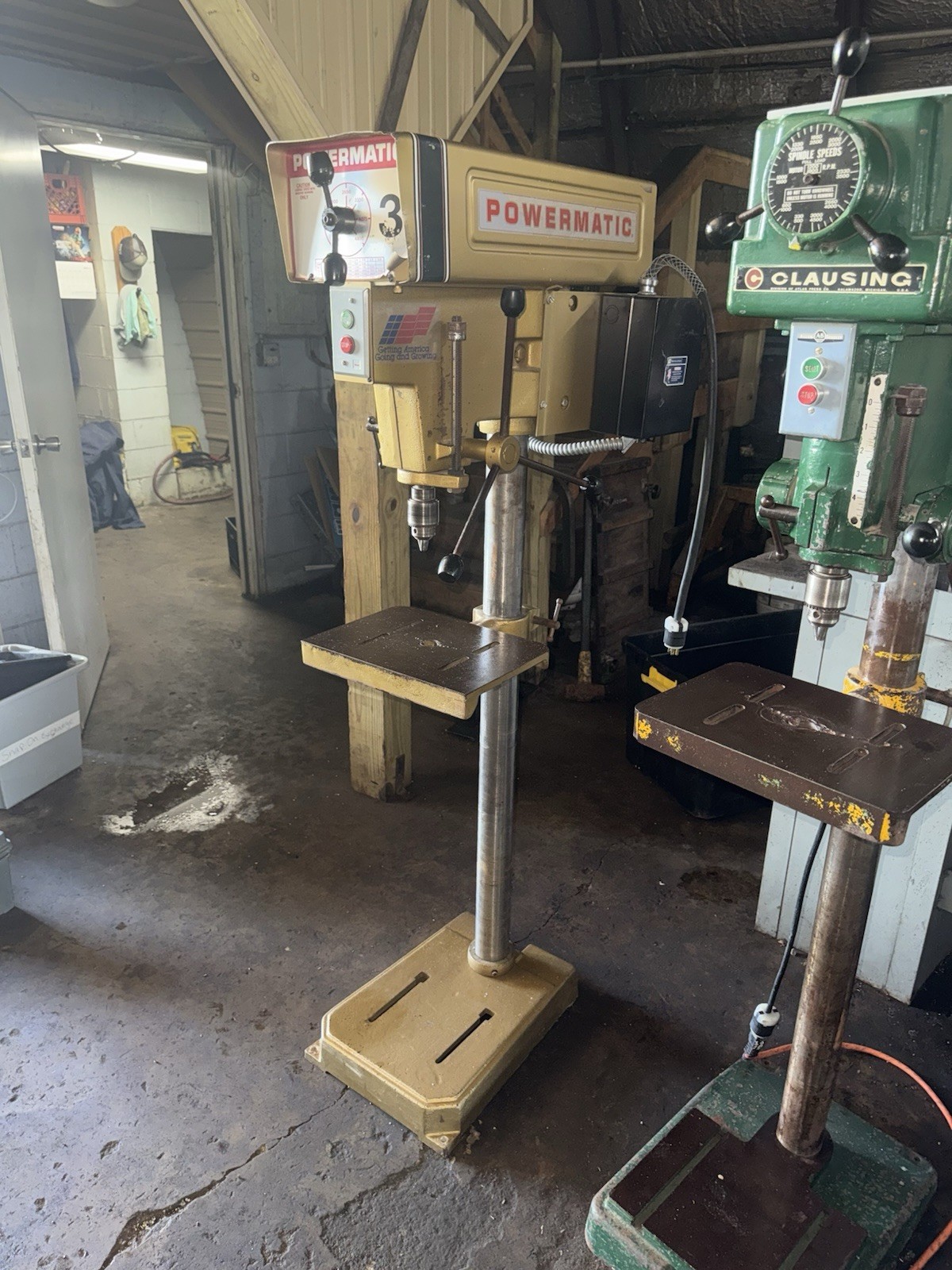 Powermatic Drill Press Single Phase Model Powermatic Drill Press Single Phase Model