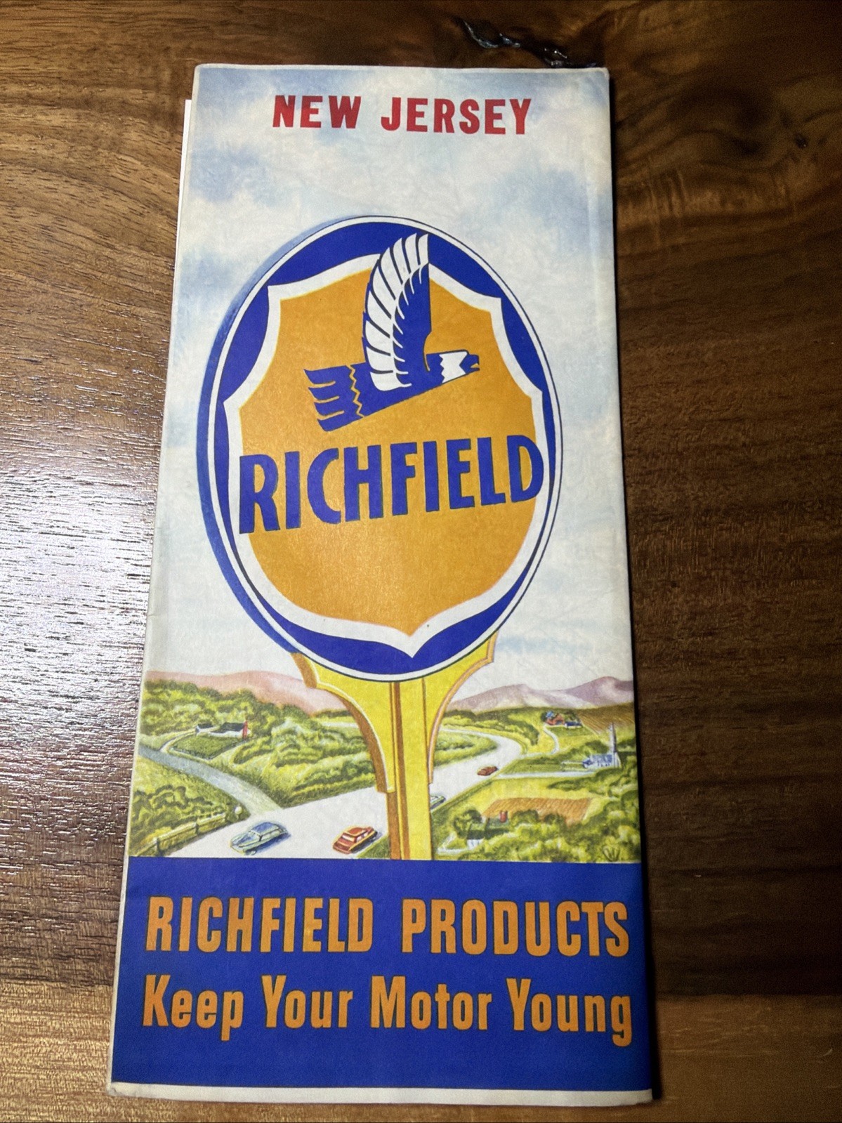 Vintage 1953 Richfield New Hampshire Vermont Maine Road Map Fold-Out Gas Oil USA Vintage 1953 Richfield New Hampshire Vermont Maine Road Map Fold-Out Gas Oil USA