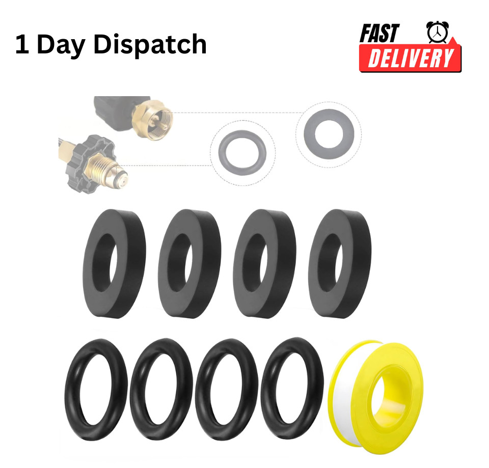 15pcs Propane Tank Gasket O-Rings for POL Fittings