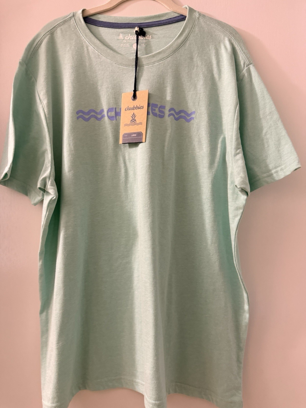 Chubbies Men’s Graphic Logo Crew Neck Tee L Green Beach Seal Short Sleeve Chubbies Men’s Graphic Logo Crew Neck Tee L Green Beach Seal Short Sleeve