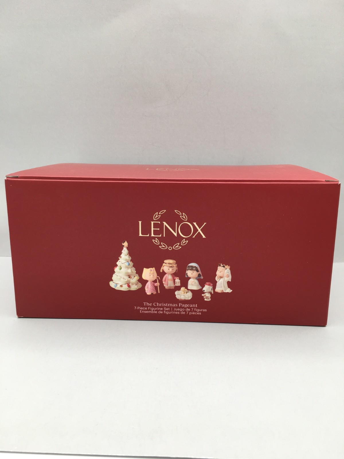 2024 Lenox Peanuts The Christmas Pageant 7-piece figurine set-UNOPENED-BRAND NEW