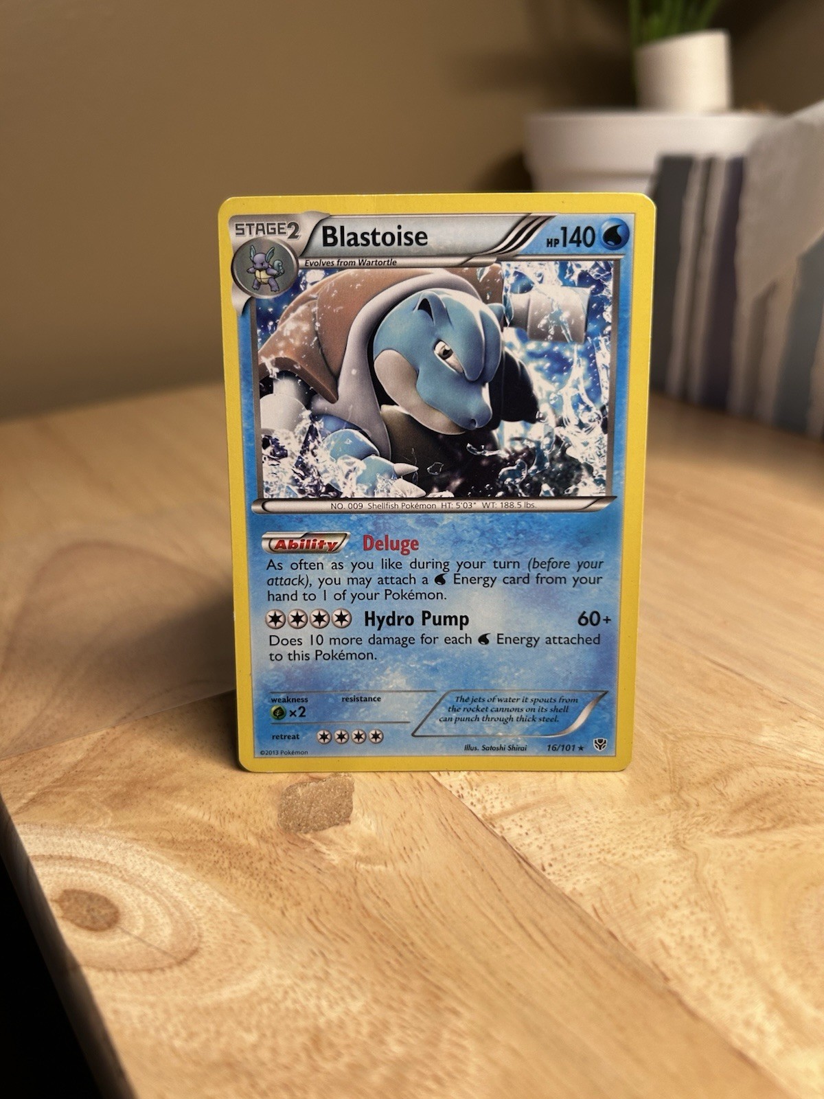 Blastoise - (BW Plasma Blast) 016/101 Deck Exclusives Regular Blastoise - (BW Plasma Blast) 016/101 Deck Exclusives Regular