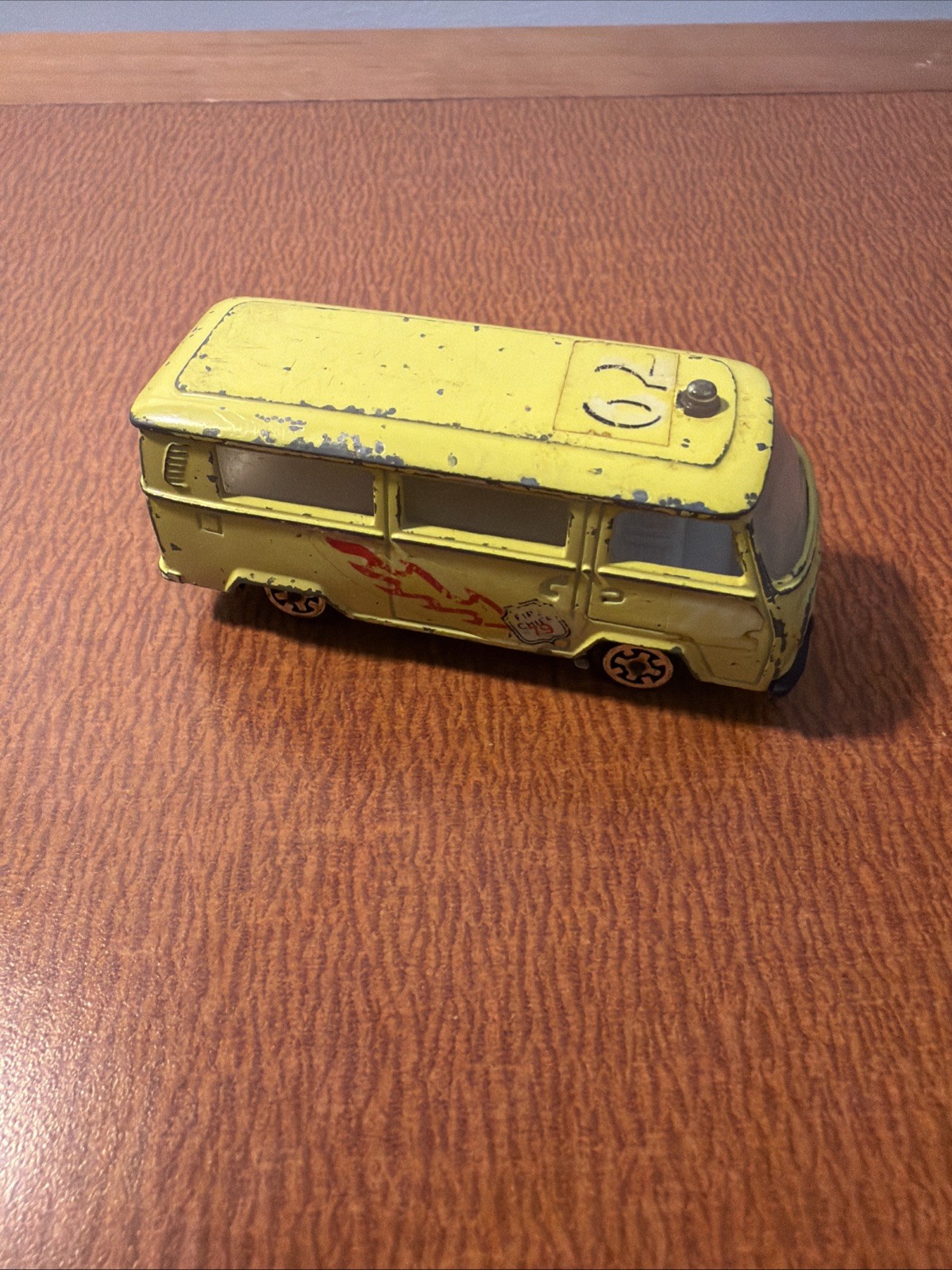 Vintage RARE Mandarin VW T2 Yellow Bus From Singapore