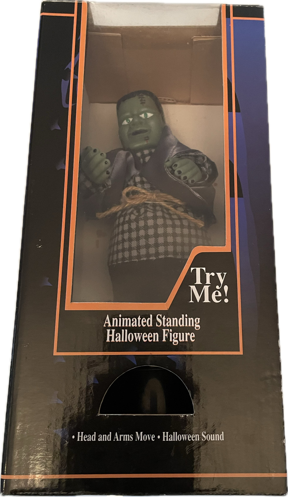 Halloween figure gemmy Industries mini Halloween figure 1996 factory seal never Halloween figure gemmy Industries mini Halloween figure 1996 factory seal never