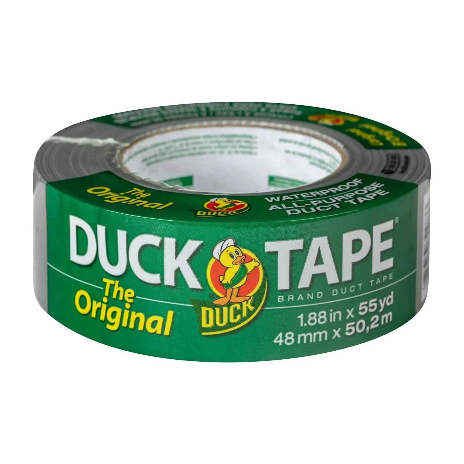(2 pack) The Original Duck Tape Brand Duct Tape, 1.88 in. x 55 yd Silver