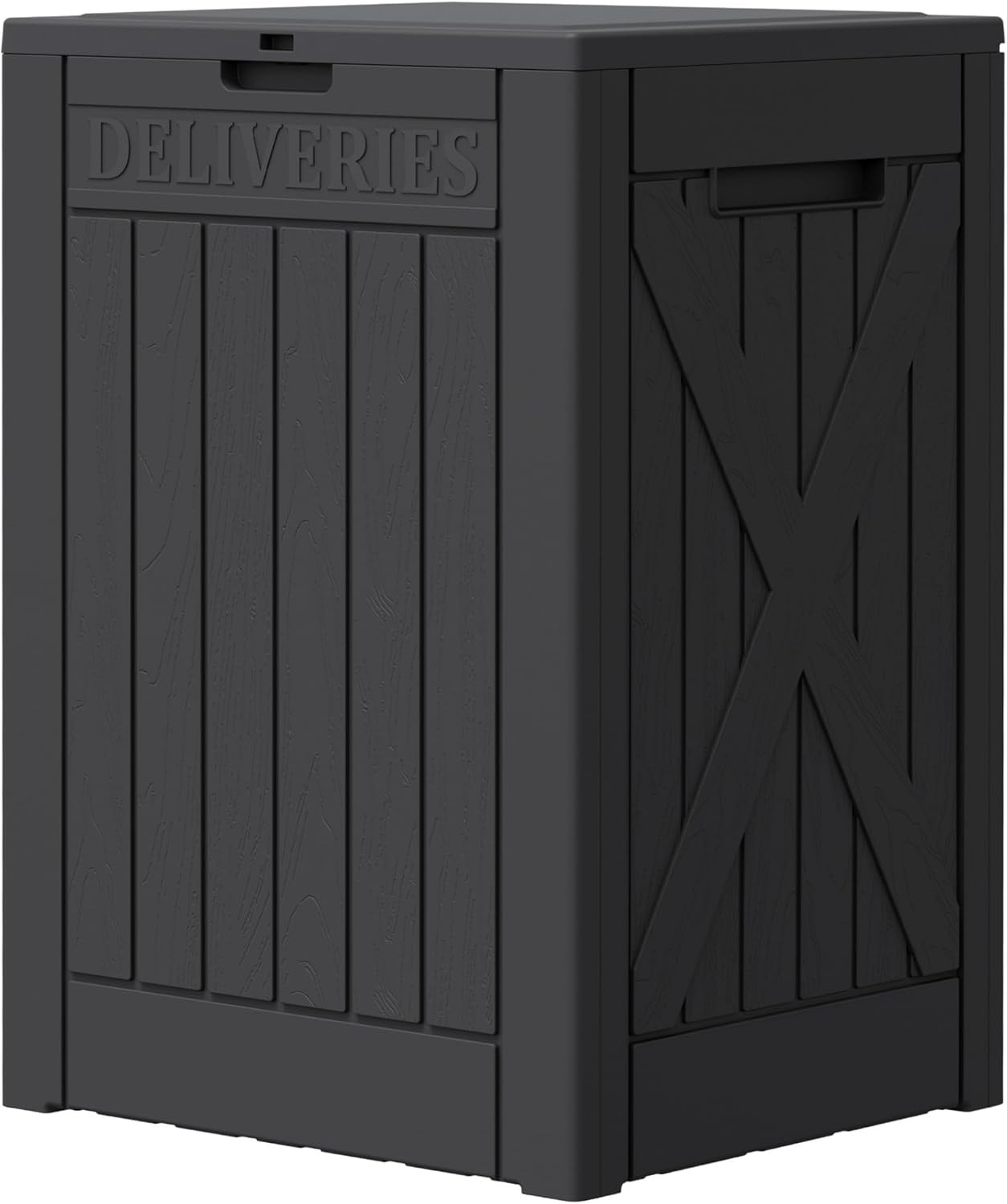 Greesum 52 Gallon Large Outdoor Package Delivery Box for Porch, Lockable Secure