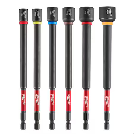 Milwaukee Tool 49-66-4567 Nut Driver Set, 1/4 Milwaukee Tool 49-66-4567 Nut Driver Set, 1/4