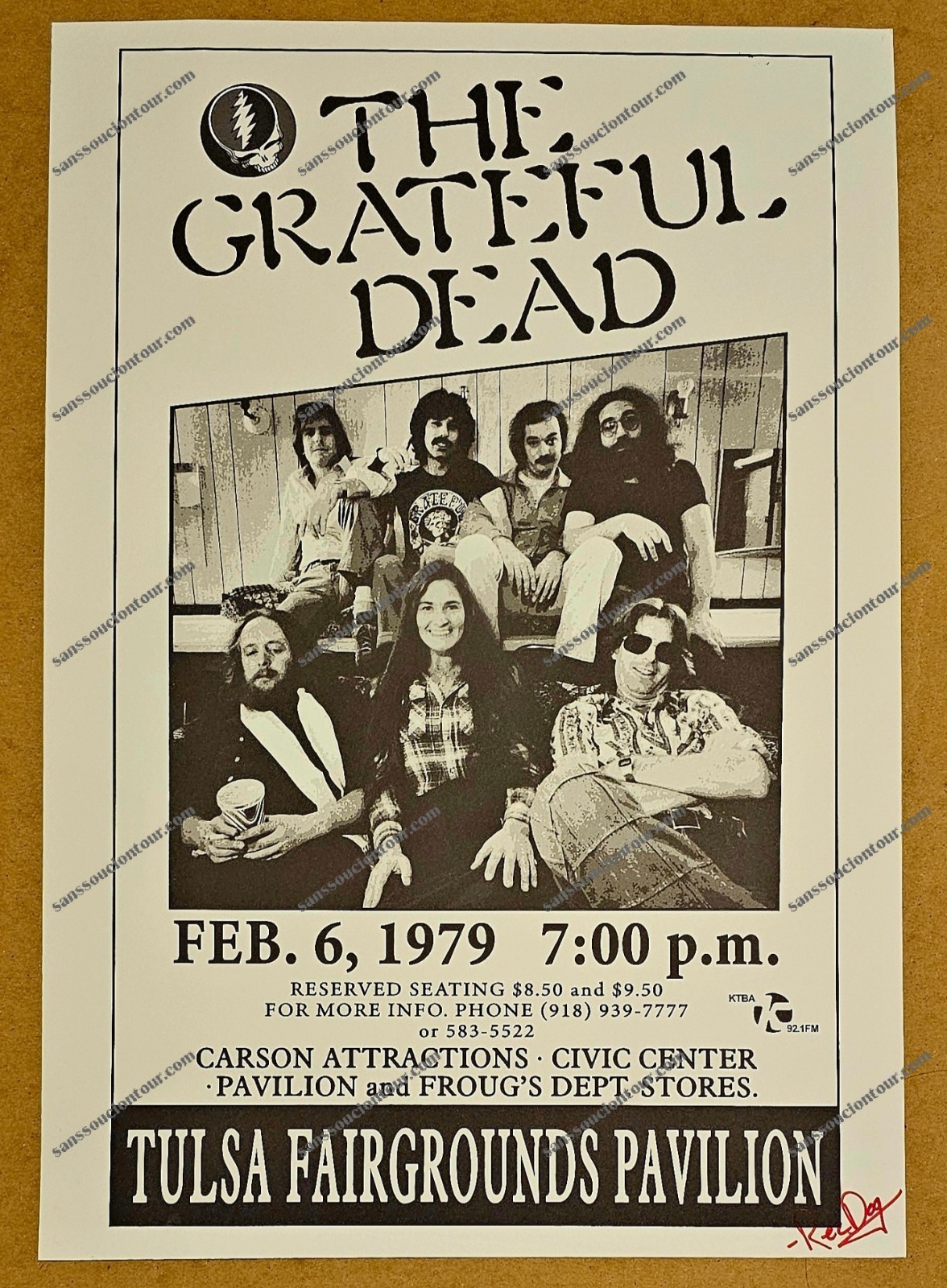 Grateful Dead - Tulsa, OK Feb. 6, 1979 13