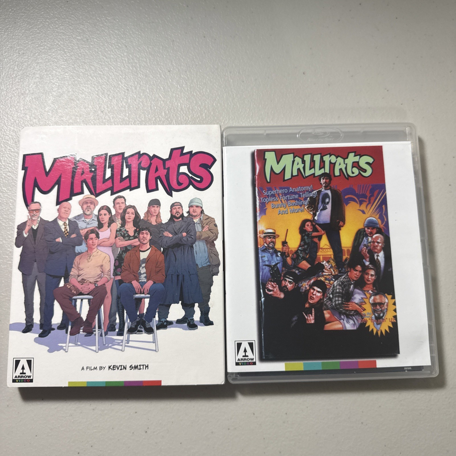MALLRATS (1995) Blu-ray ARROW 3-Cuts Limited Edition OOP SLIPCOVER Kevin Smith