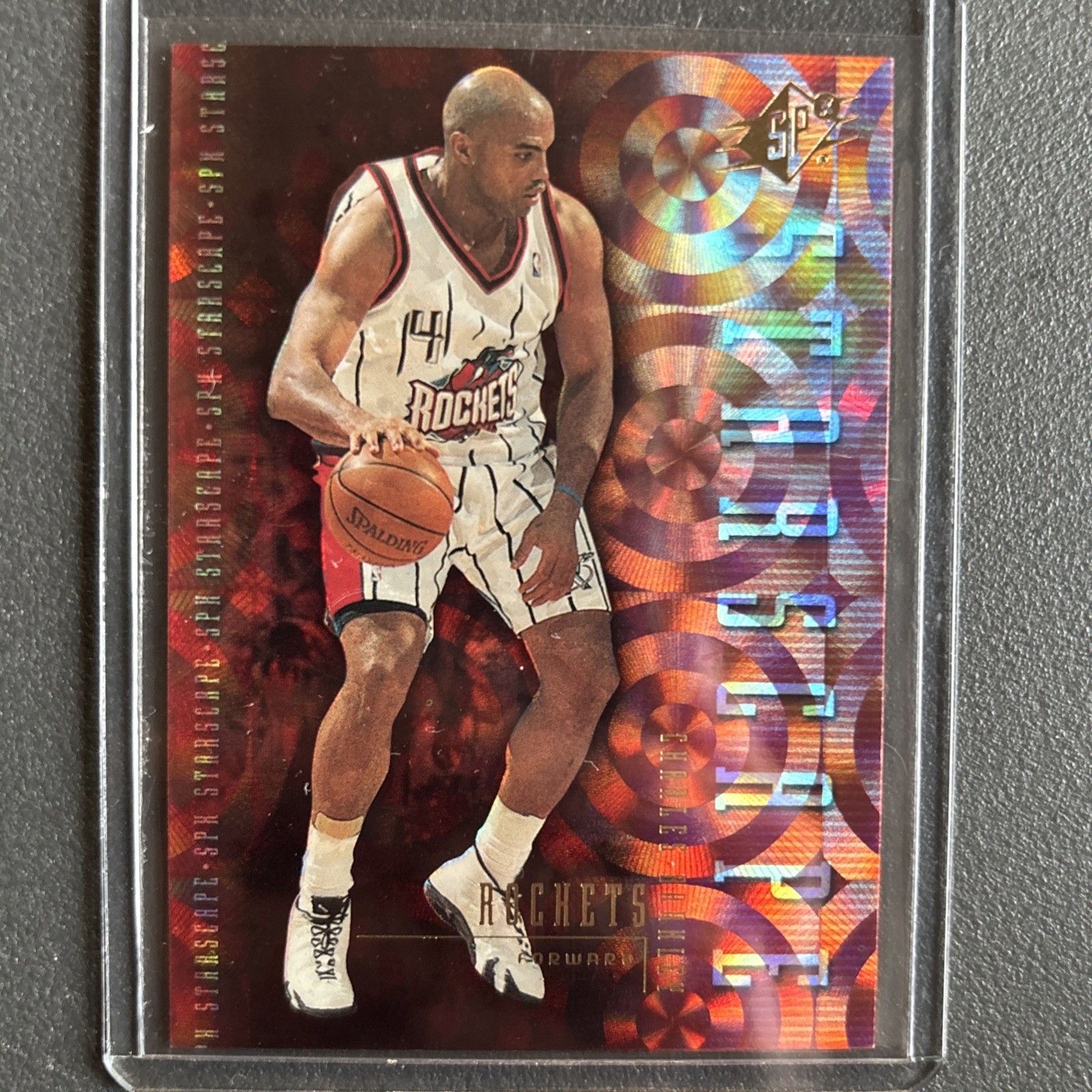 1999-00 SPx - Starscape Charles Barkley #ST8 1999-00 SPx - Starscape Charles Barkley #ST8