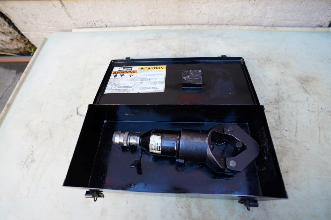 Burndy Dieless Crimper Model Y644MBH   Works Great #2