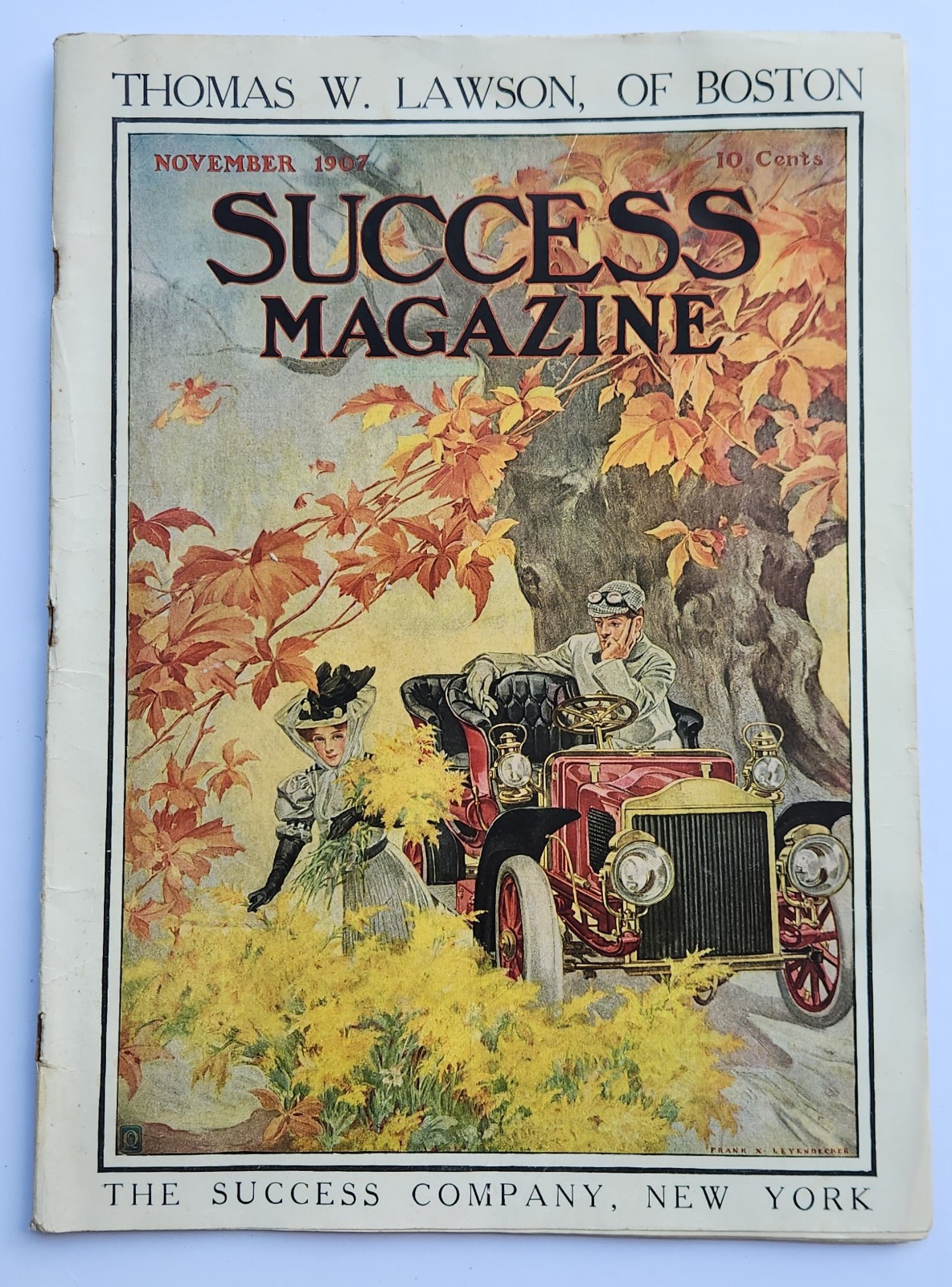 November 1907 SUCCESS Magazine - Orison Swett Marden - F. X. Leyendecker