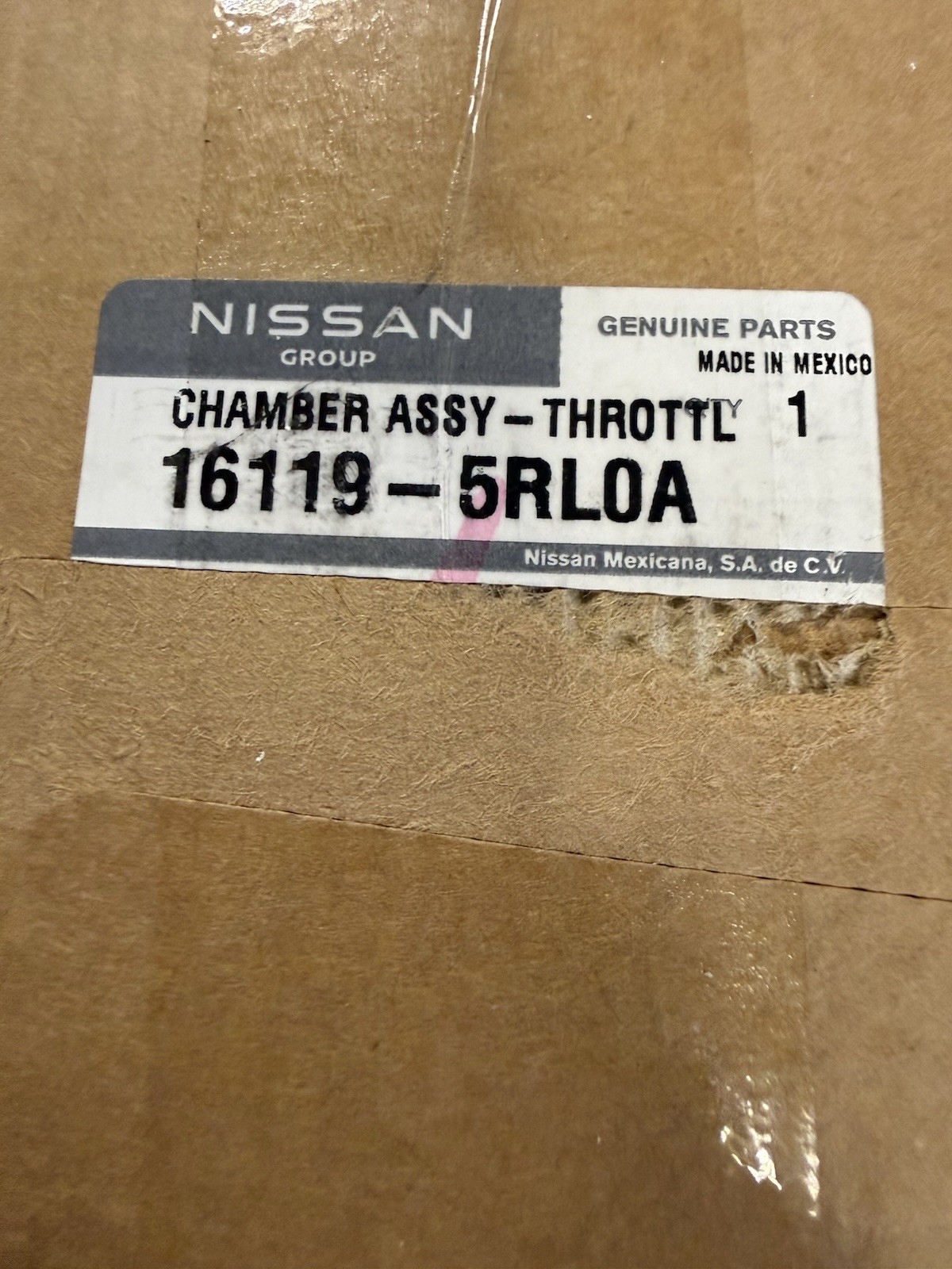 Genuine Nissan 2018-2024 Kicks Versa 1.6L Throttle Body 16119-5RL0A OEM NEW Genuine Nissan 2018-2024 Kicks Versa 1.6L Throttle Body 16119-5RL0A OEM NEW