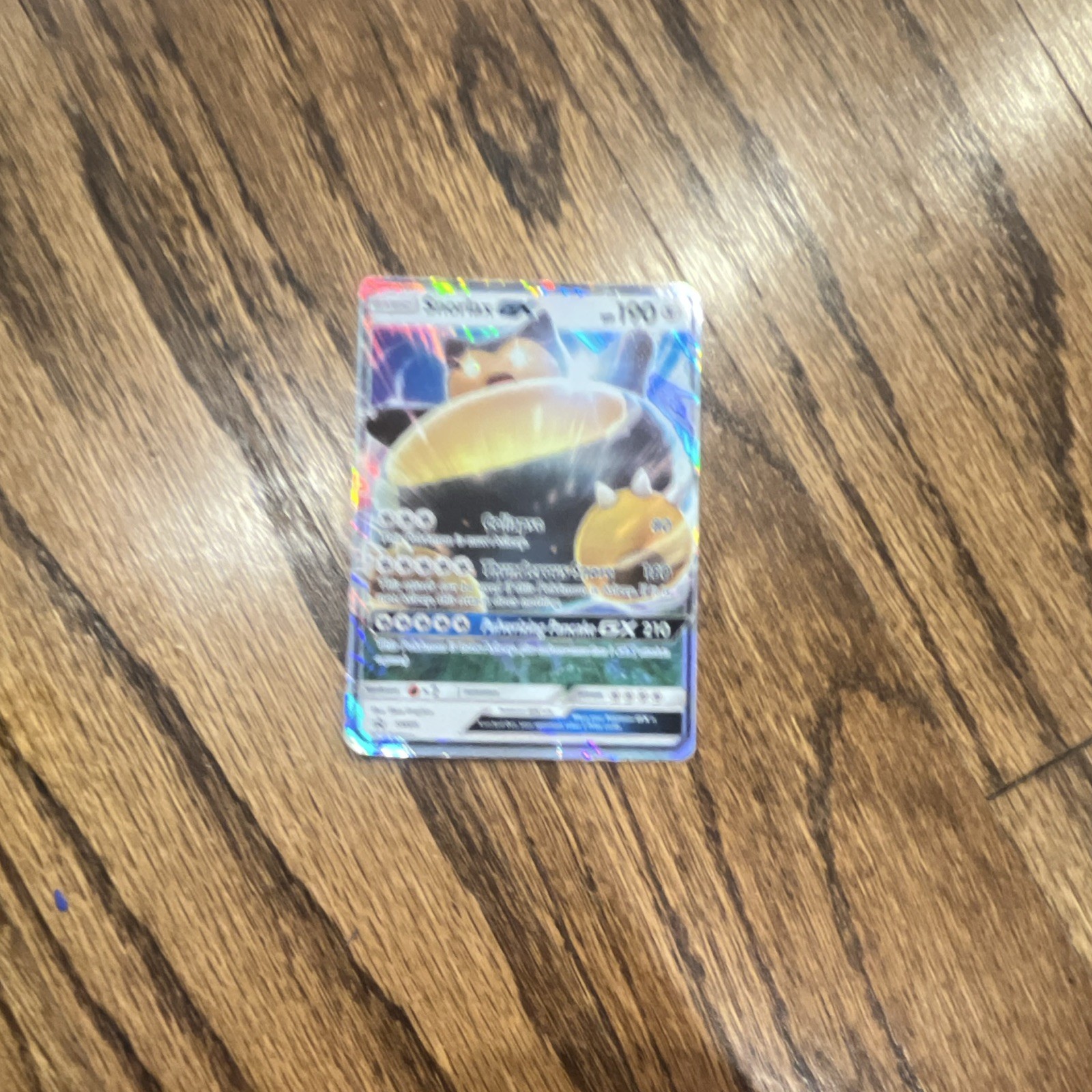 The Pokémon Company Snorlax GX SM05 Sun & Moon Promo Holo 190 HP English
