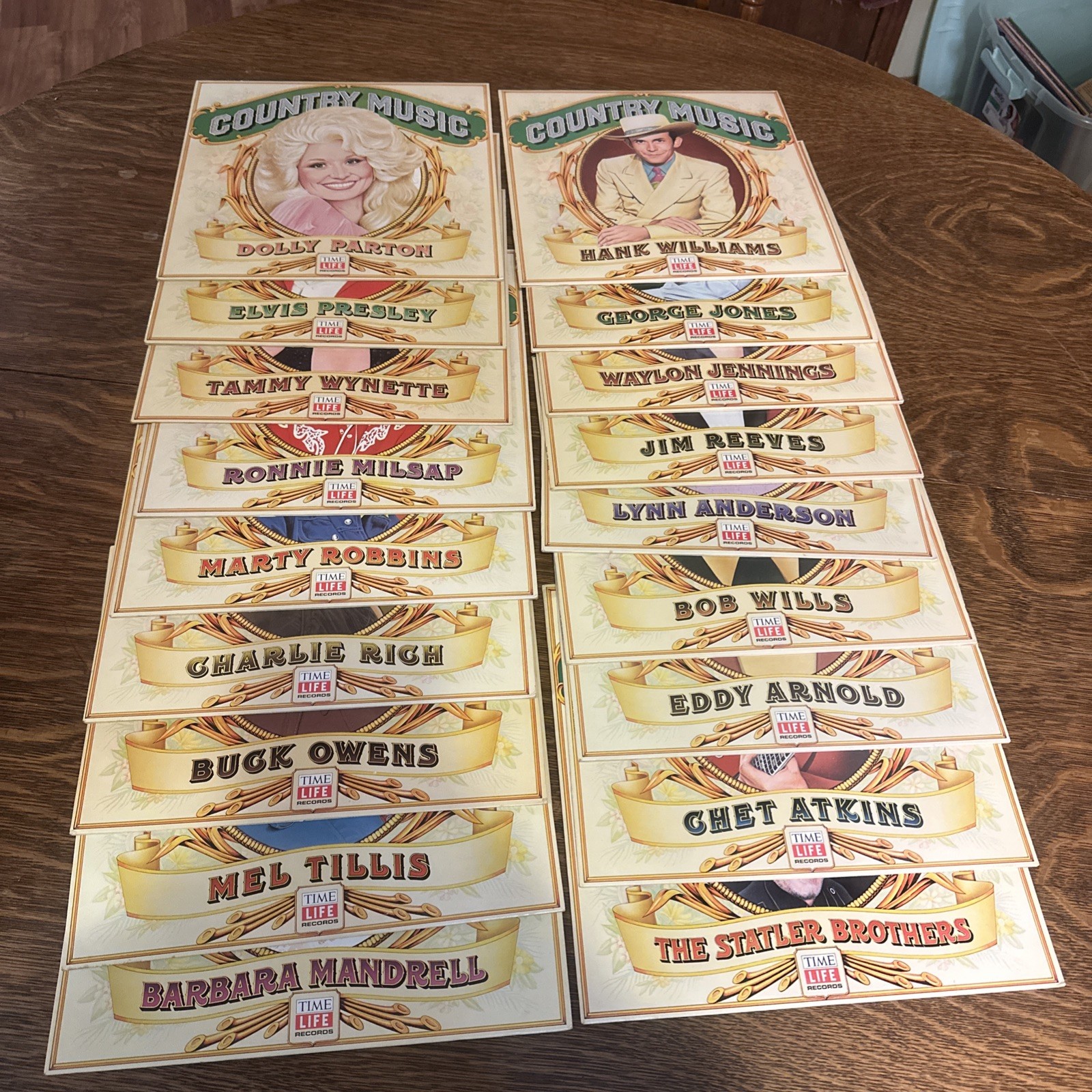 Lot Of 18 Time Life Records Country Music Records