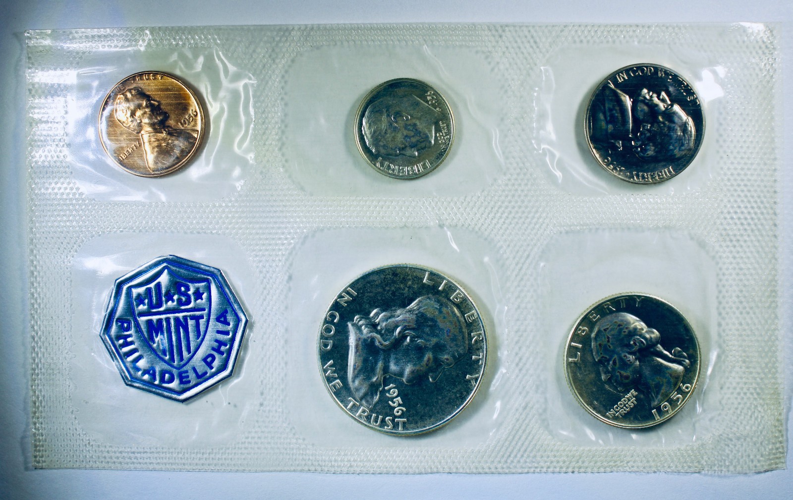 1956  Silver Proof Set in Original Government Packaging - Key Date