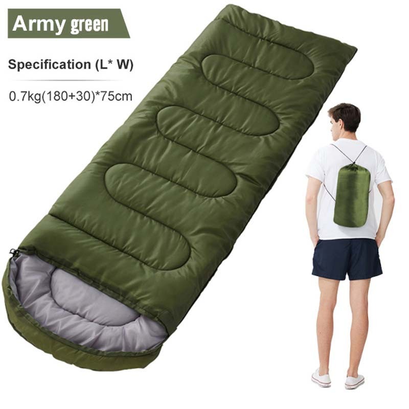 Extra Thick Waterproof Winter Sleeping Bag Adult Cold Weather Camping Hiking Hot