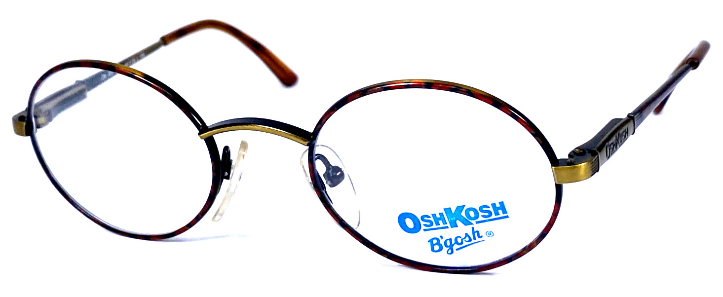 OSH KOSH B’GOSH OK365 NOS France Kids Brown Tortoise 44-20-120 Eyeglasses Frame