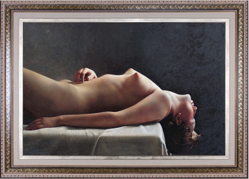 Hand Painted Oil Painting art Female woman Nude On Canvas 24\