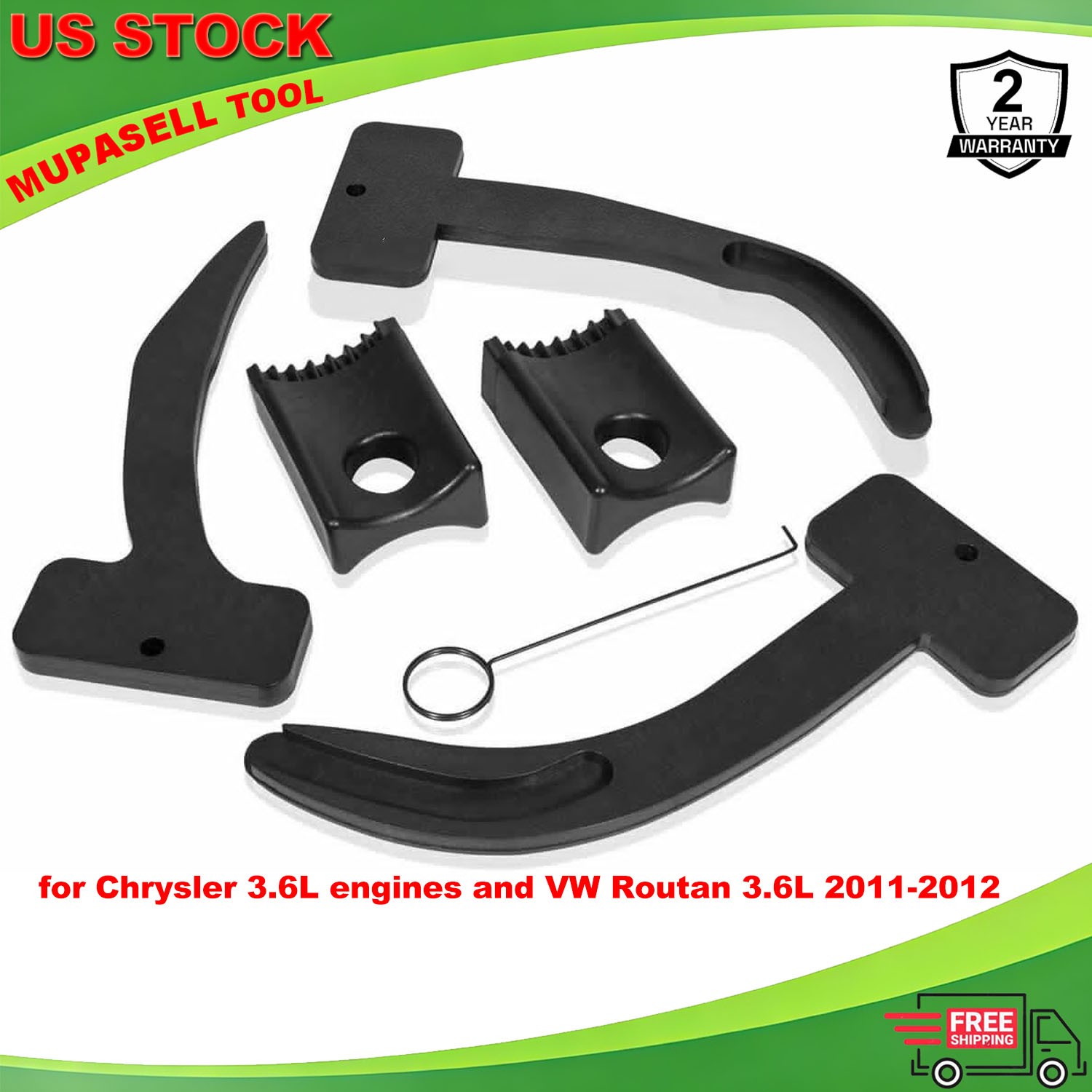 Timing Chain Phaser&cam Locking Tool Set For 3.6l Chrysler Jeep Routan 6pc Hot