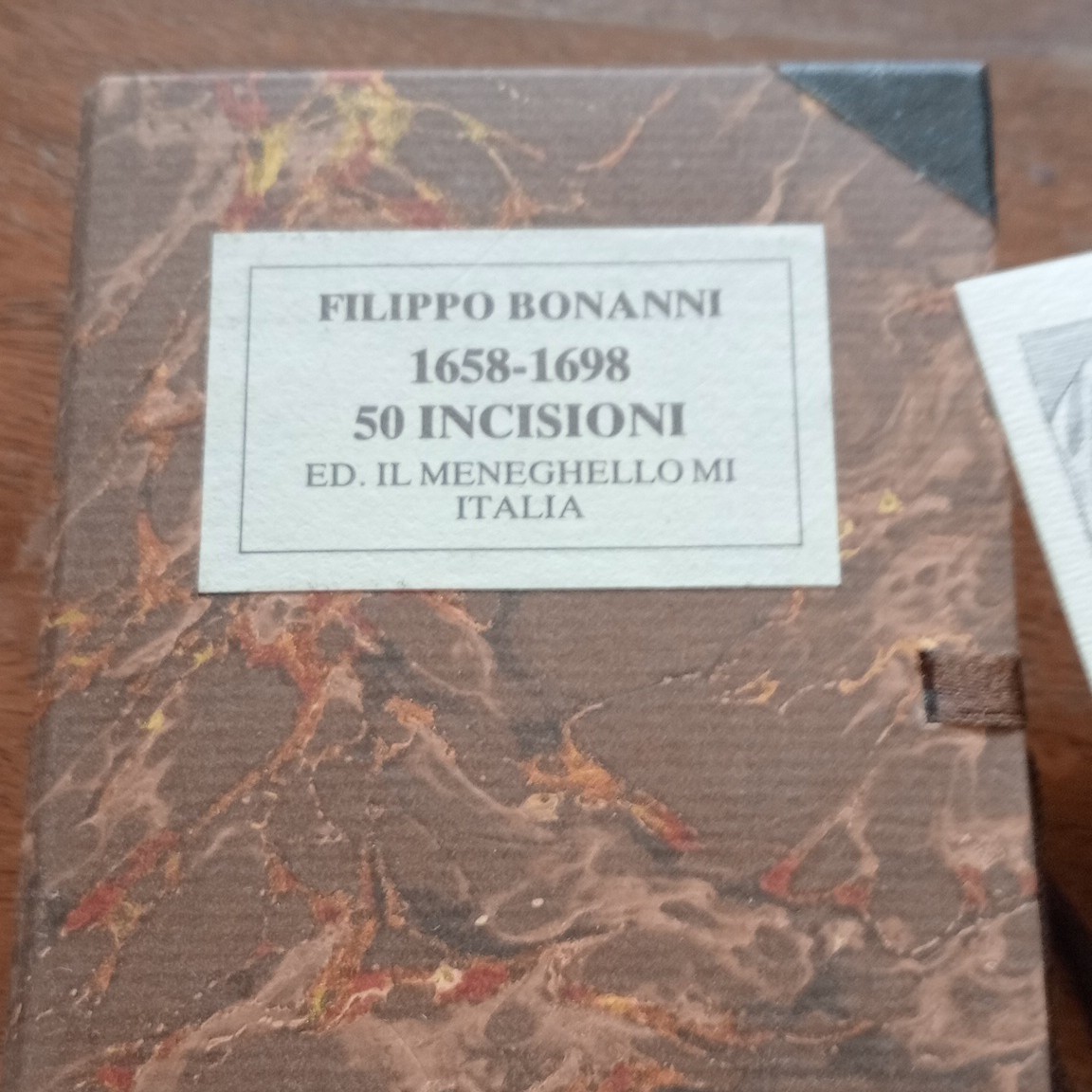 Ed. Il Meneghello Filippo Bonanni 1658-1698 50 engravings, musicians and musical instruments
