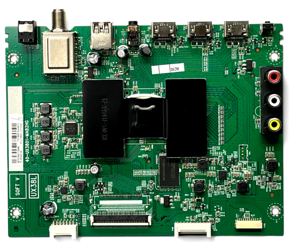 TCL 32S301 MAIN VIDEO BOARD 40-UX3801-MAB2HG GTC001096A UX38L