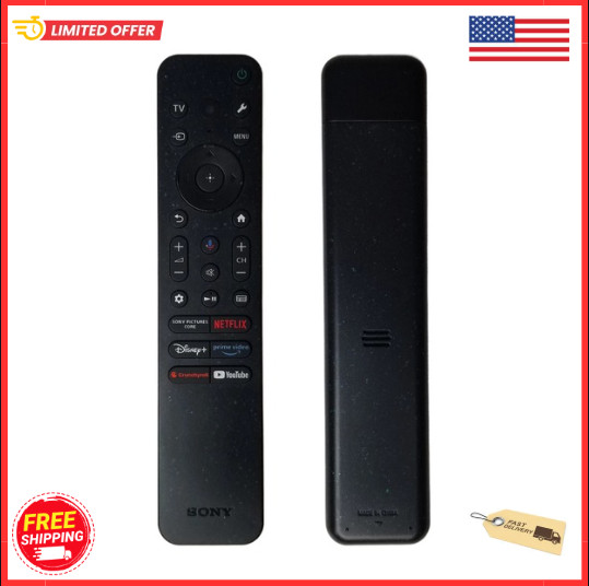 Used Genuine Sony RMF-TX920U Rechargeable Voice Remote XR90 XR80 XR70 Series