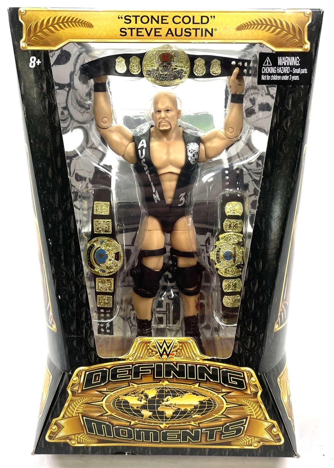 Stone Cold Steve Austin WWE Defining Moments Action Figure Mattel New NIB