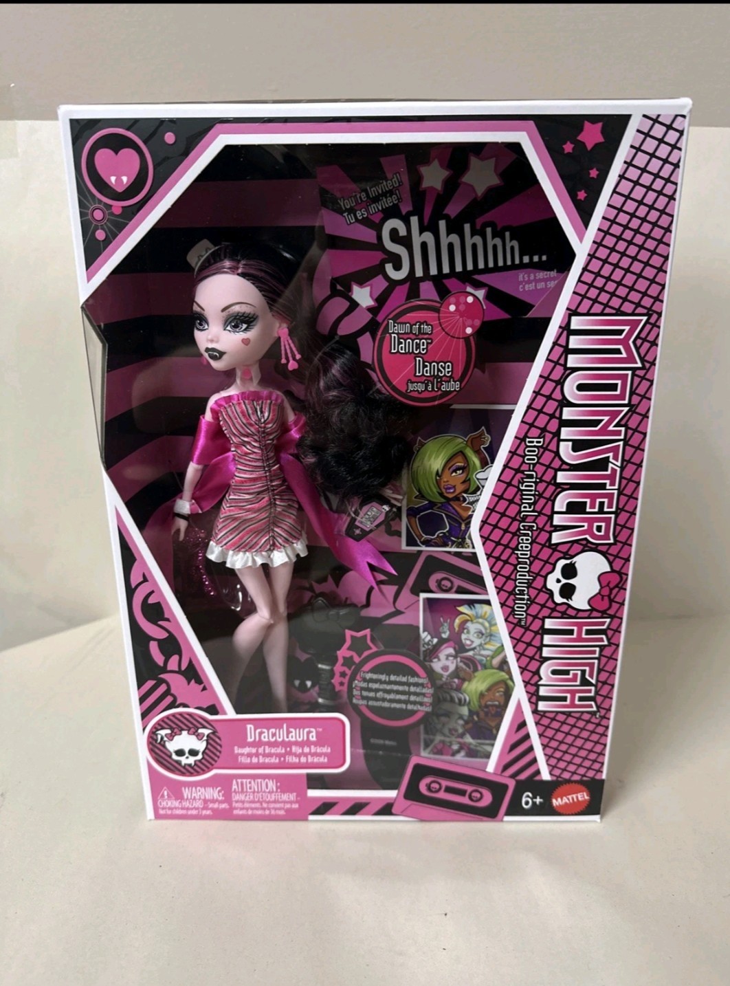 2026 Monster High Dawn of the Dance Draculaura Creeproduction Doll IN HAND