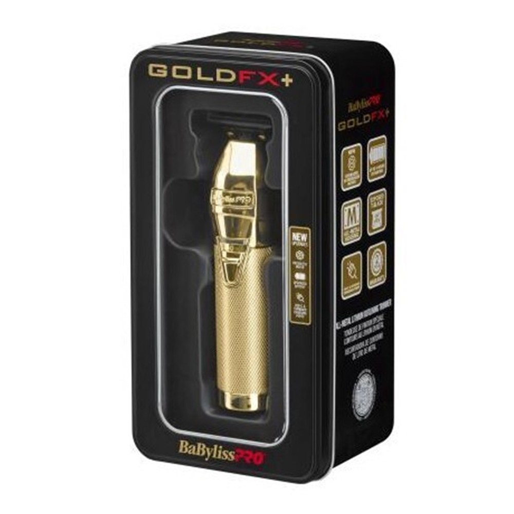 BaBylissPRO GOLDFX+ All-Metal Lithium Outlining Trimmer | FX787NG