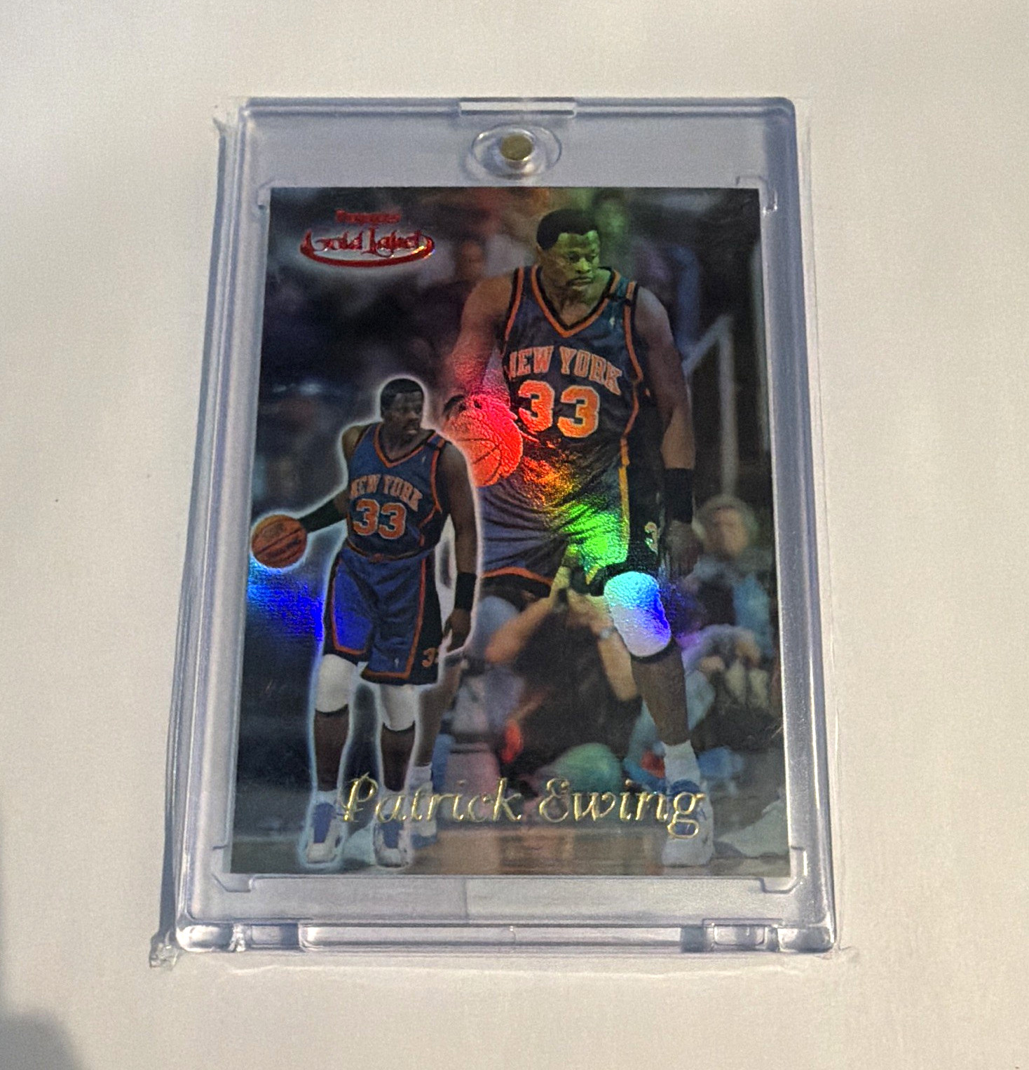 1999 Topps Gold Label Class 2 RED #/50 Patrick Ewing Knicks 1999 Topps Gold Label Class 2 RED #/50 Patrick Ewing Knicks