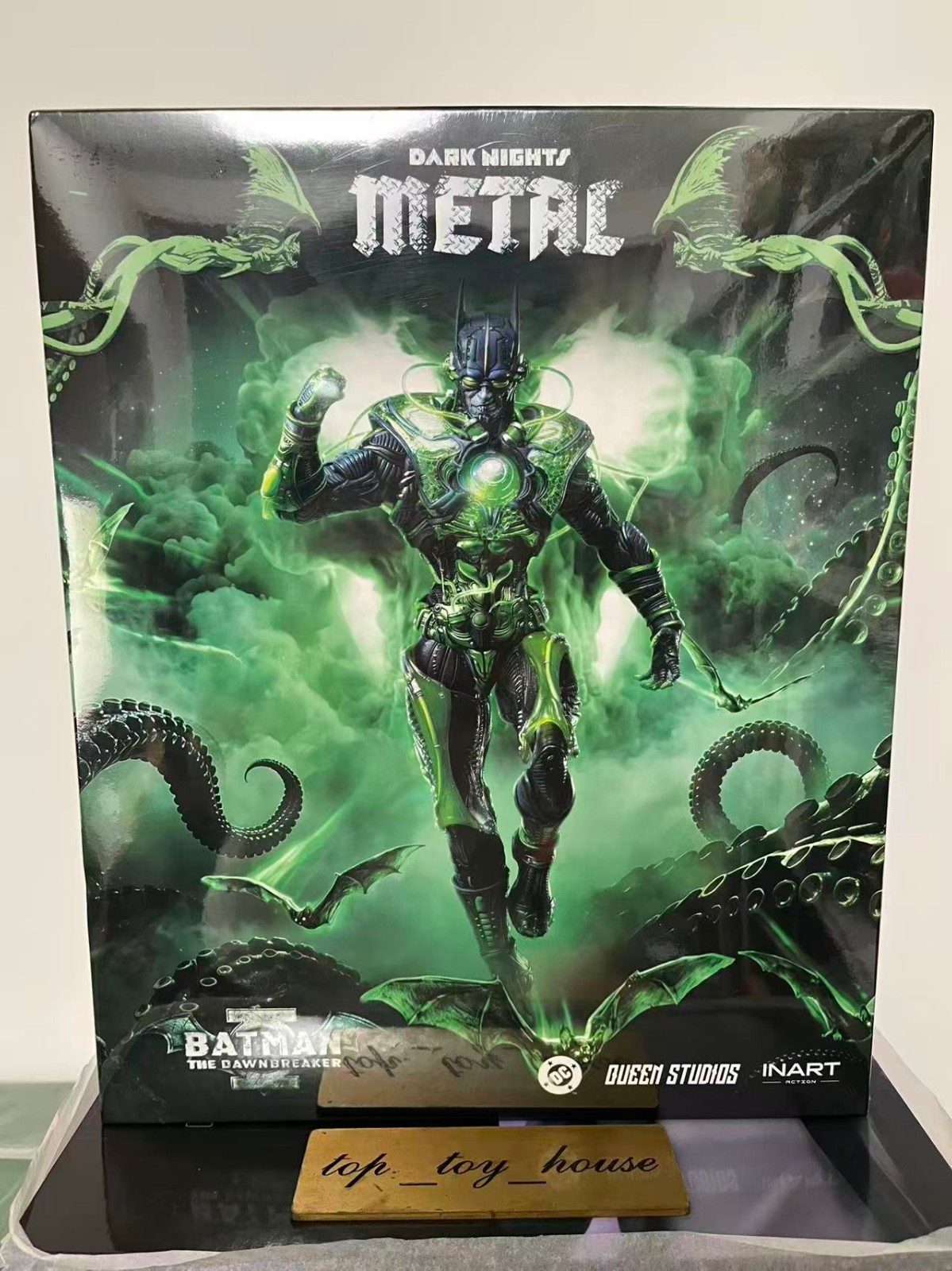 New INART MAG-C0003 /12 Dark Nights: Metal Batman The Dawnbreaker Figure In Hand