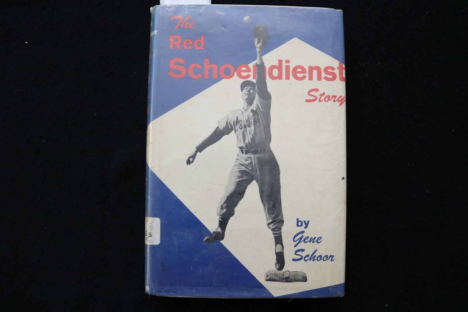 1961 THE RED SCHOENDIENST STORY HARDCOVER BOOK BY GENE SCHOOR - KD 9986B 1961 THE RED SCHOENDIENST STORY HARDCOVER BOOK BY GENE SCHOOR - KD 9986B