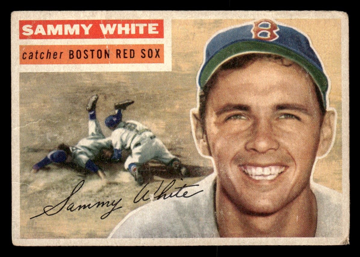 1956 Topps #168 Sammy White VG/EX 1956 Topps #168 Sammy White VG/EX