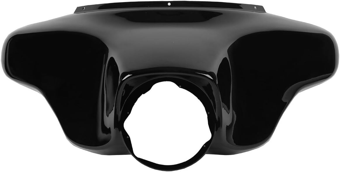 Vivid Black Front Batwing Upper Outer Fairing fits for 1996-2013 Harley Davidson