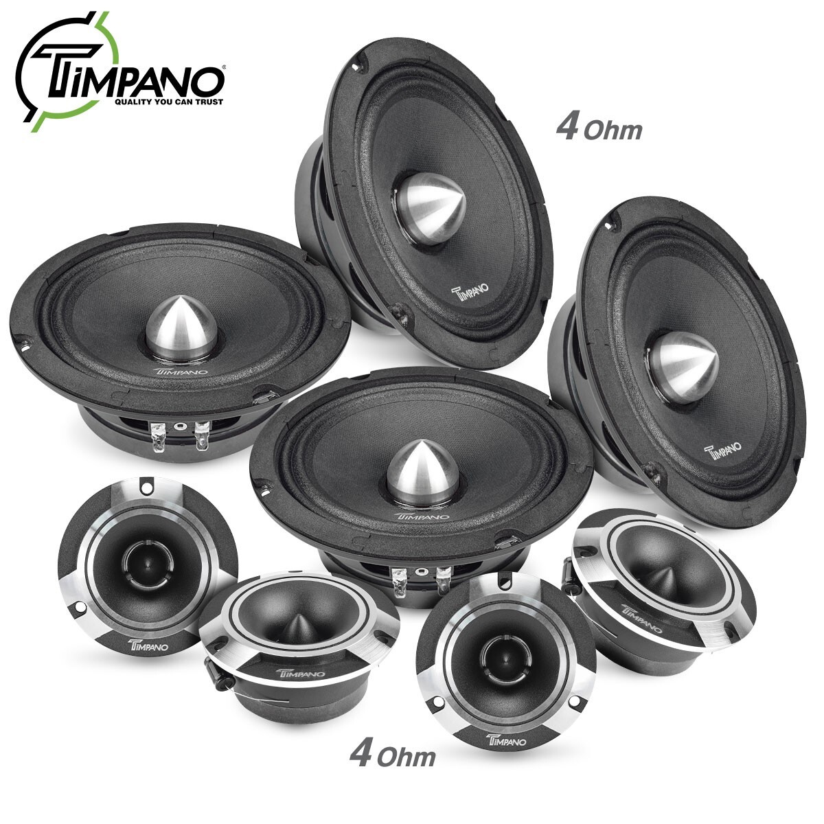 Timpano Bundle 4x 6.5\