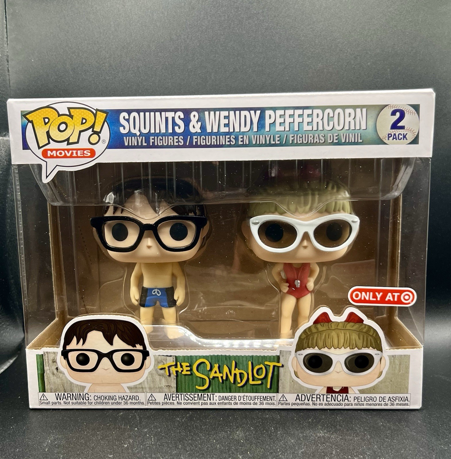 Funko Pop Vinyl: The Sandlot - 2 Pack - Wendy/Squints - Target (Exclusive) Funko Pop Vinyl: The Sandlot - 2 Pack - Wendy/Squints - Target (Exclusive)