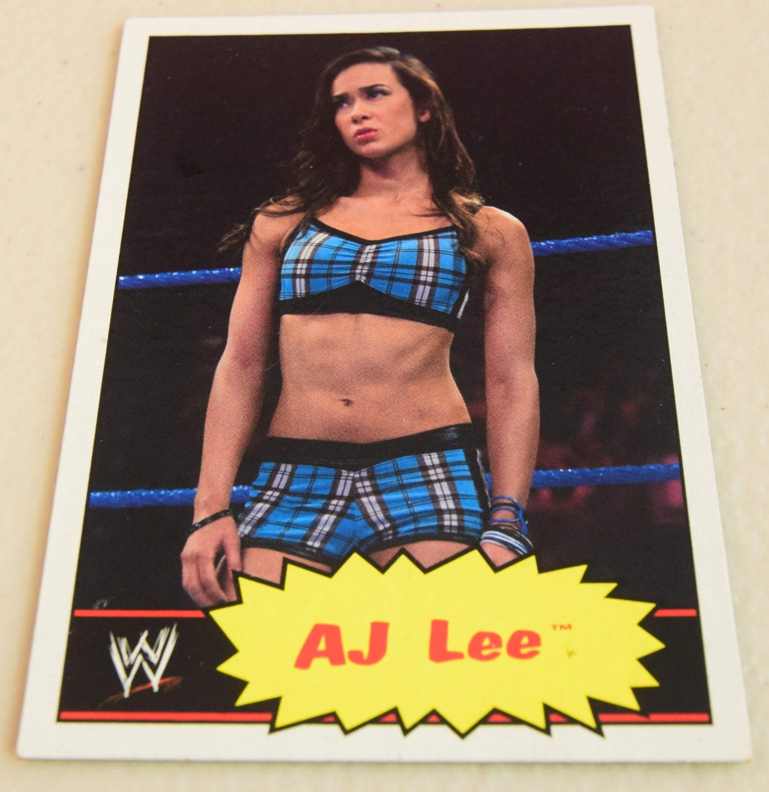 2012 Topps Heritage WWE - AJ Lee #1 (RC) 2012 Topps Heritage WWE - AJ Lee #1 (RC)