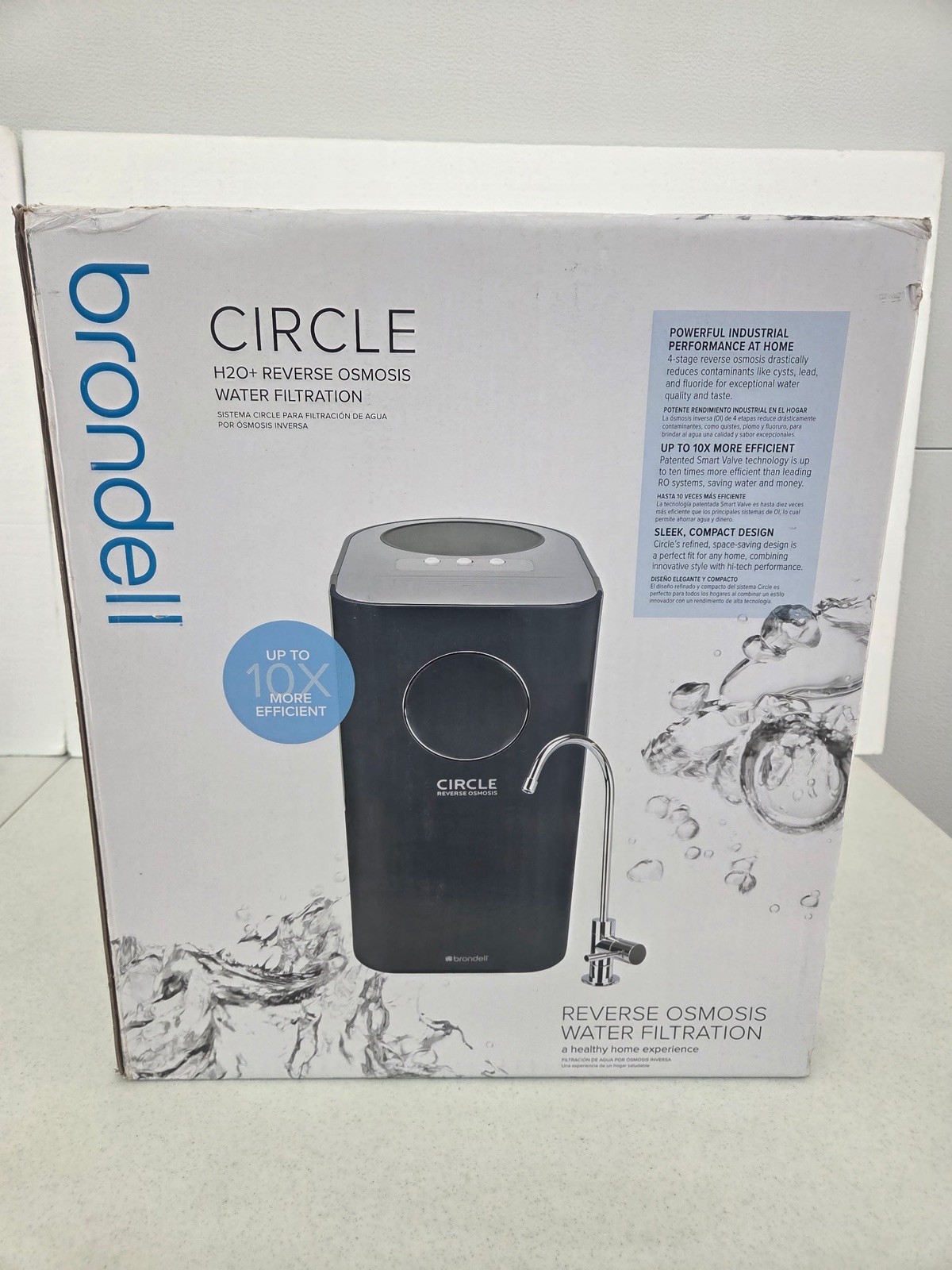 RC100 BRONDELL CIRCLE Reverse Osmosis Under Counter Water Filtration System RC100 BRONDELL CIRCLE Reverse Osmosis Under Counter Water Filtration System