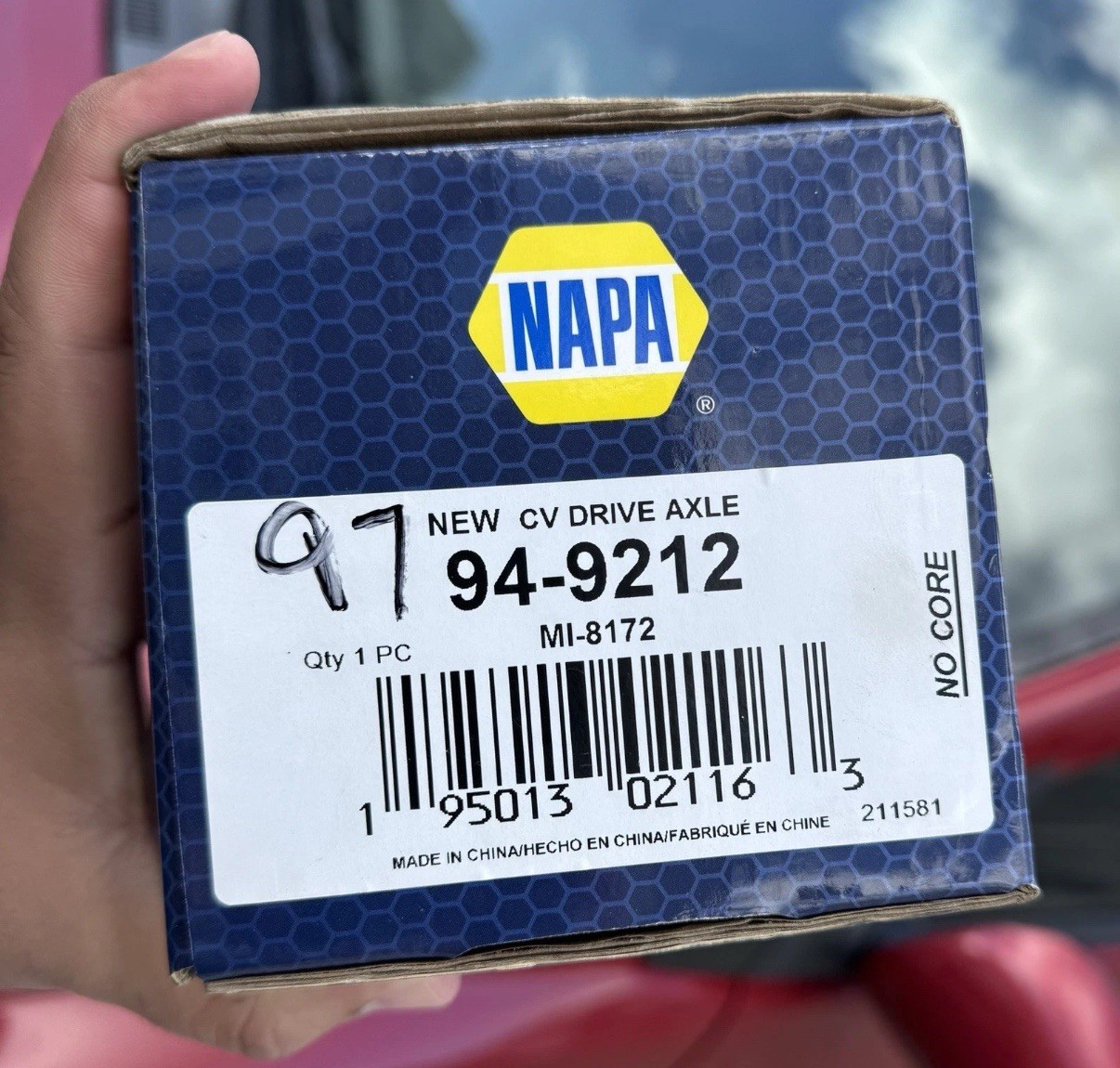 NAPA CV Axles Pair Dodge Challenger 2009-2023 Left & Right New