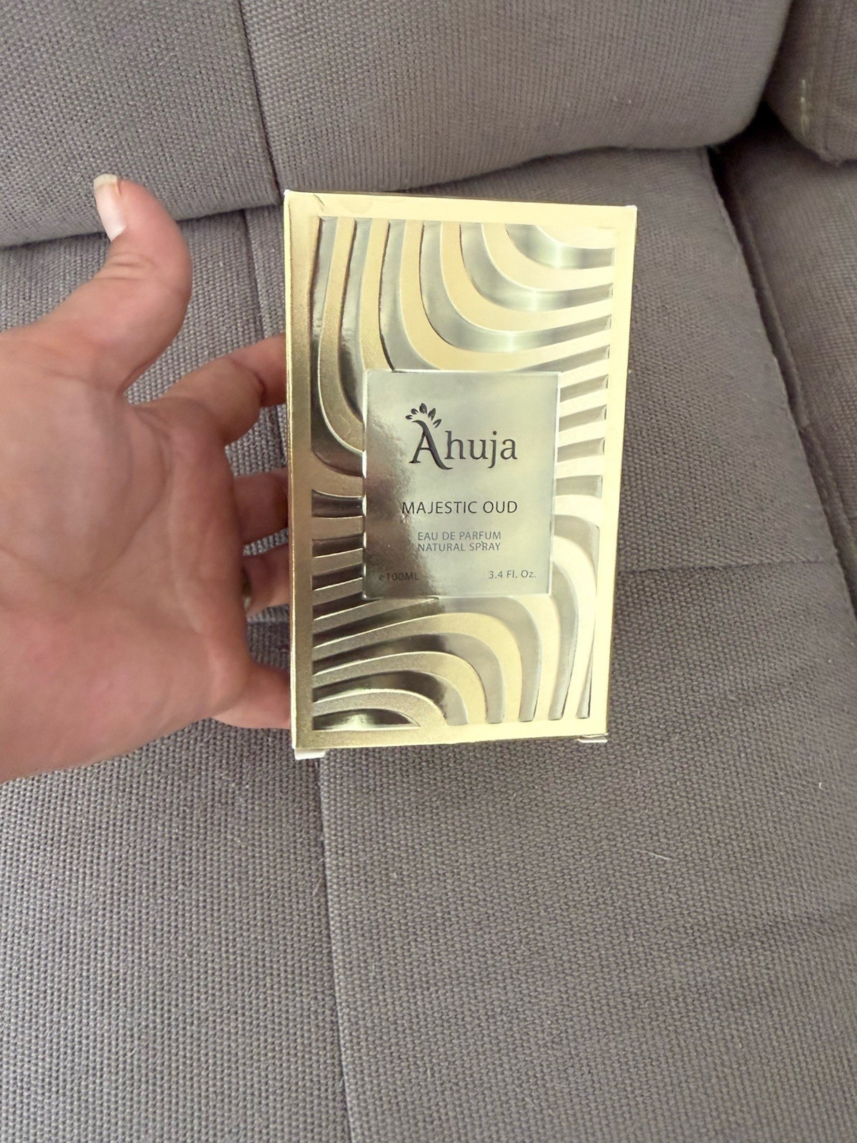 Ahuja Majestic Oud Eau de Parfum, 3.4 fl Oz, Unisex NIB