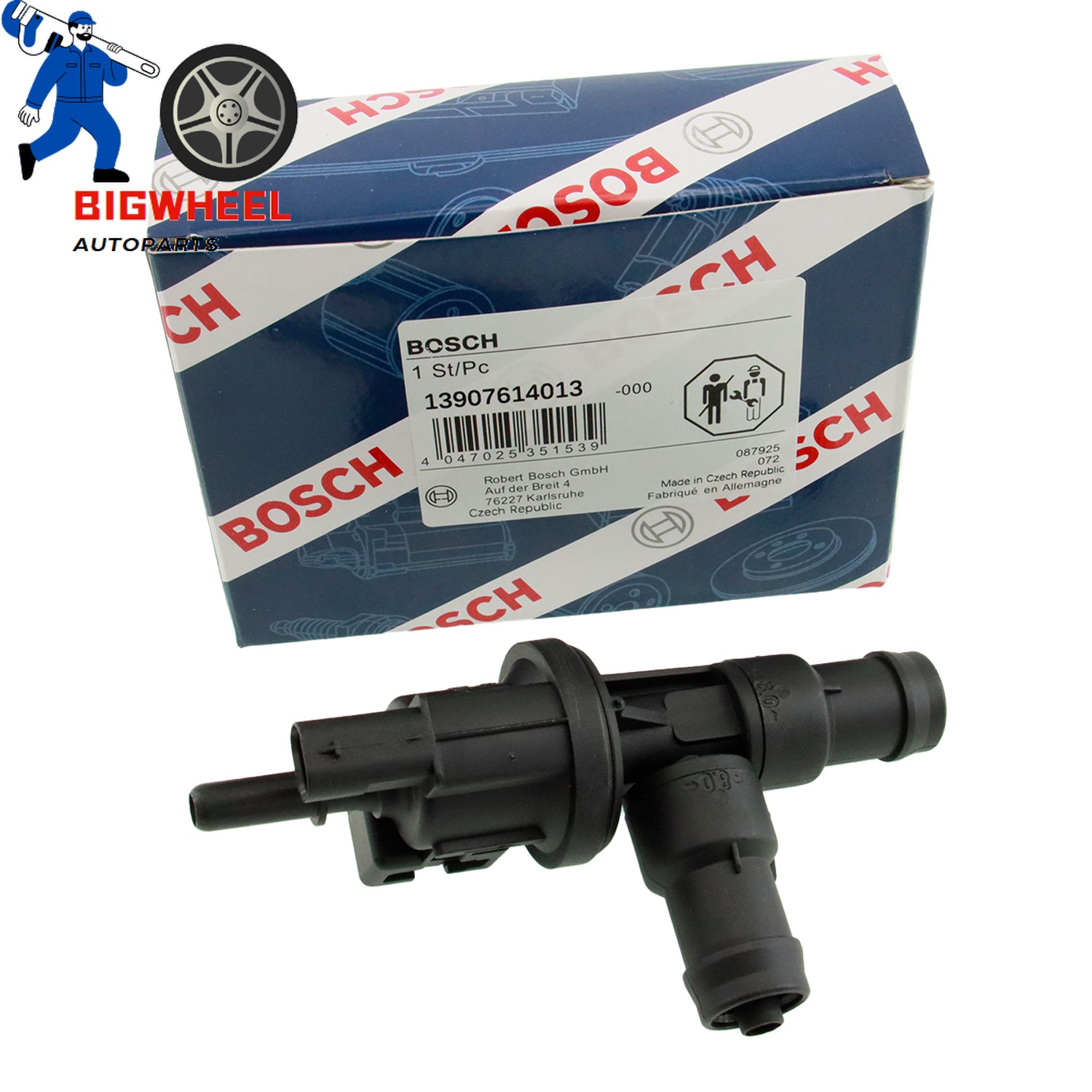 13907614013 OEM Bosch Fuel Tank Breather Valve For BMW X1 X2 228i MINI 1.5 2.0L
