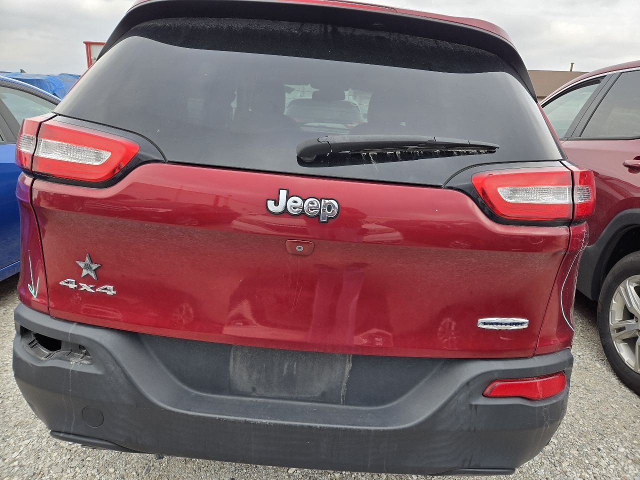 Trunk/Hatch/Tailgate With Rear View Camera Fits 14-18 CHEROKEE 3605678