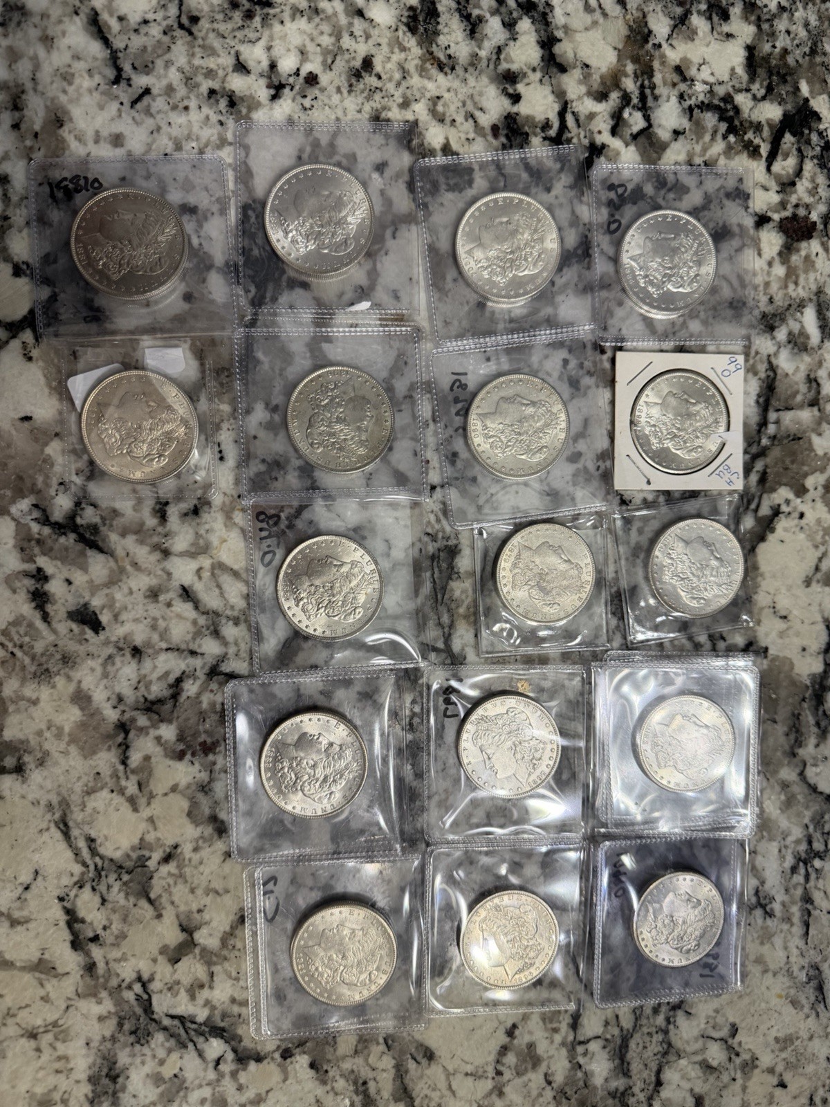 1878-1921 Morgan Silver Dollars BU Random Year