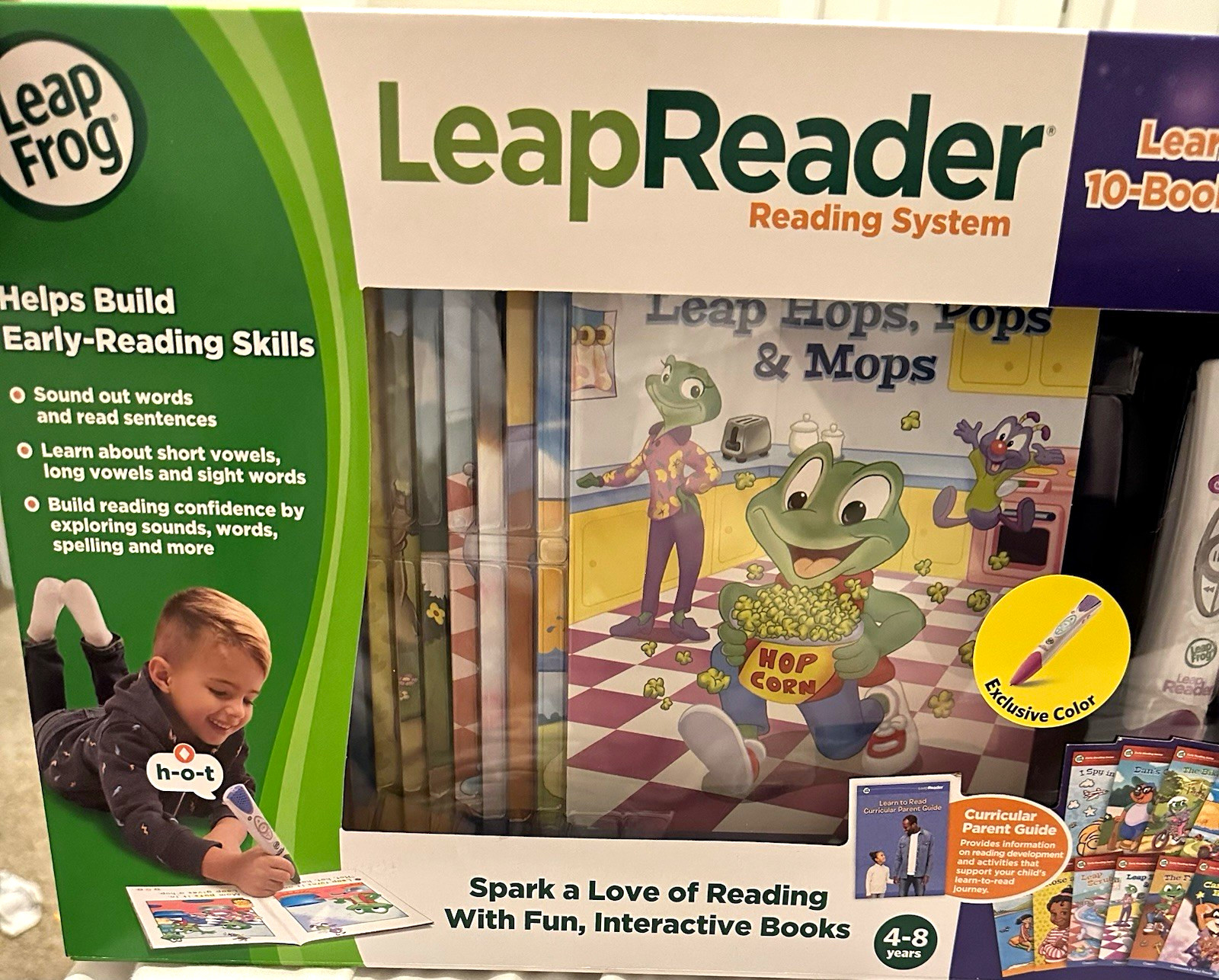LeapFrog LeapReader Learn-to-Read Reading System 10-Book Mega Pack Ages 4-8