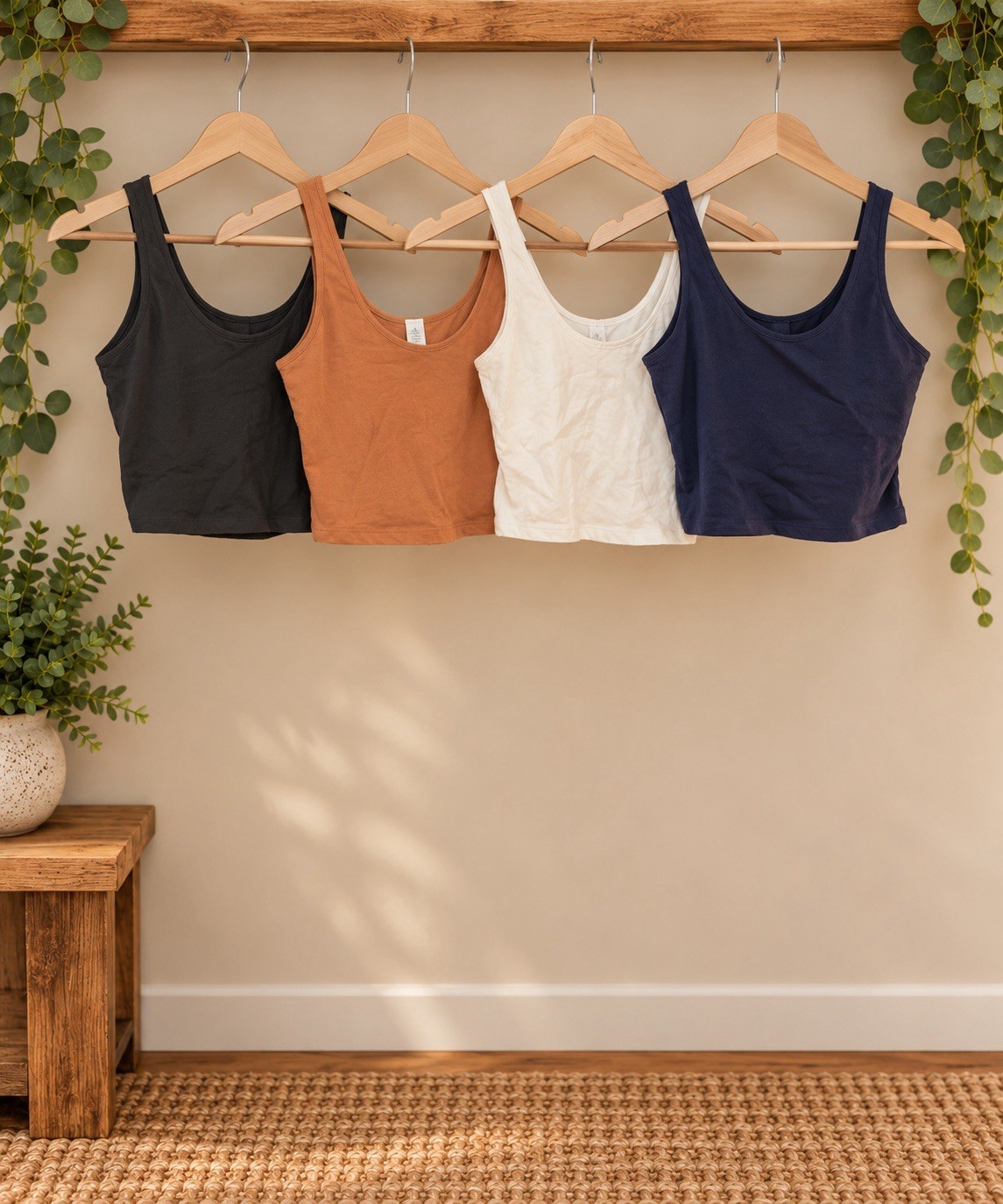 Lululemon Align Tank Tops Size 6 Black, Ancient Copper, Navy Blue, And White Lululemon Align Tank Tops Size 6 Black, Ancient Copper, Navy Blue, And White